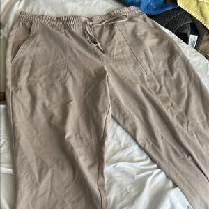 Women's dress jogger Tan Pants